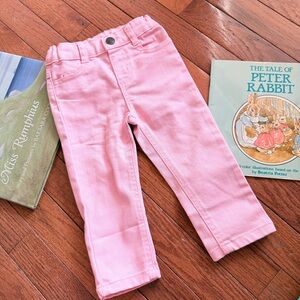 Garanimals Pink Girls Stretch Jeans, 12m